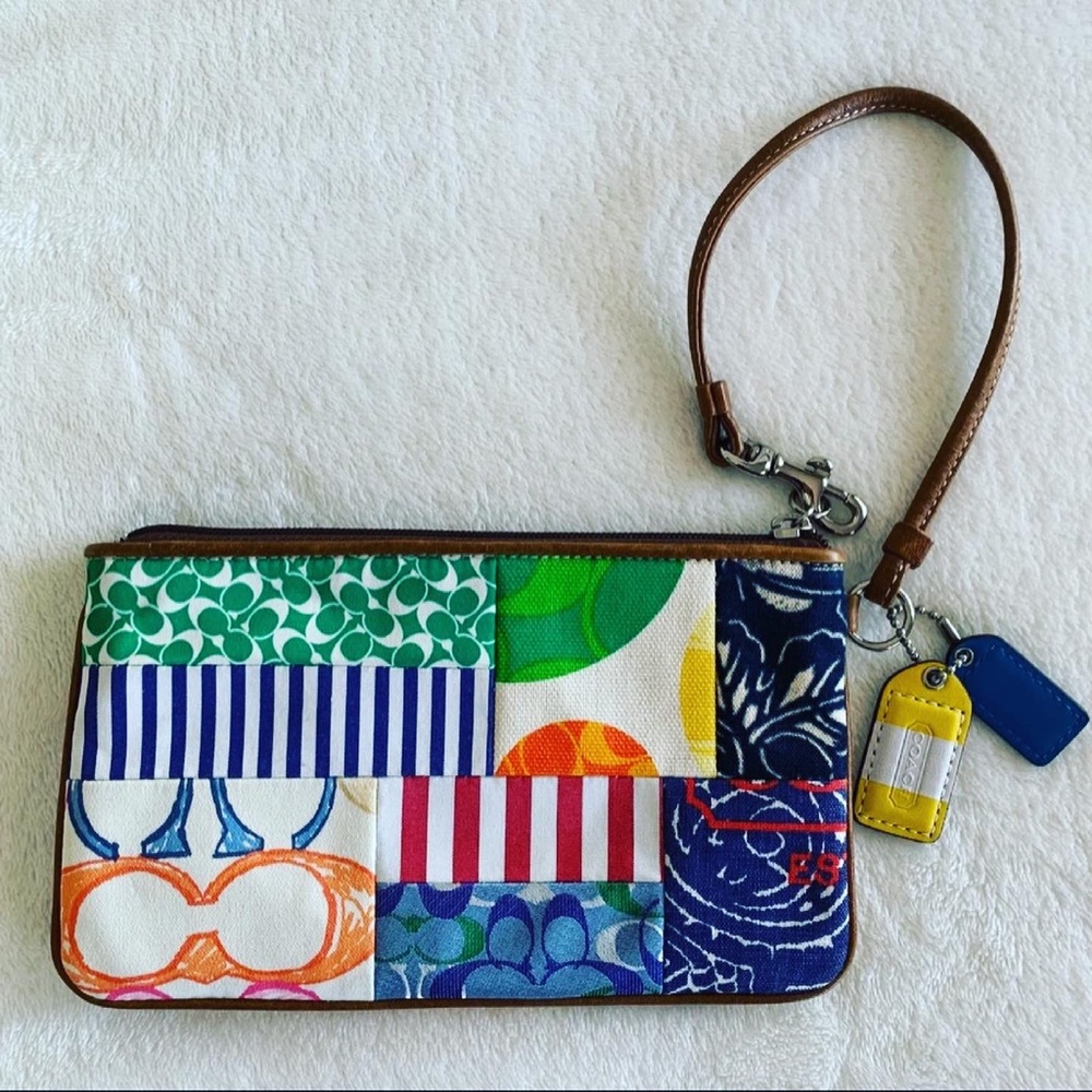 Coach Patchwork Wristlet - image 4